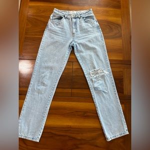 Cotoon On Light Blue Long Straight Leg Jeans